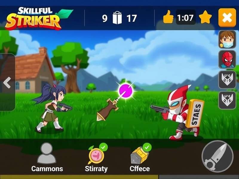 Skillful Striker Player Statistics